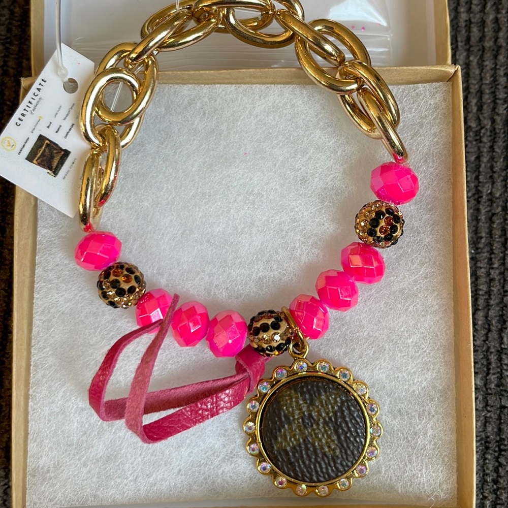 Upcycled Charm Bracelet
